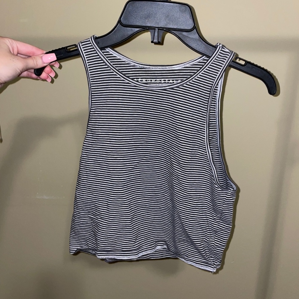 Aeropostale Striped Tank Top